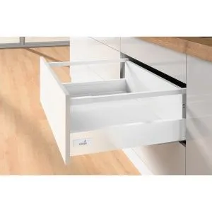 Комплект короба INNOTECH ATIRA, полного выдвижения, с SILENT SYSTEM, Н176, NL470, релинги, белый