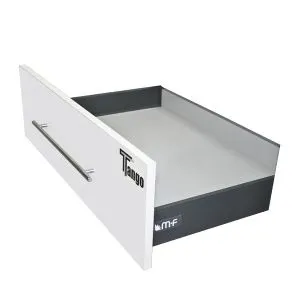 Престижбокс Tango Box, низкий, 400 мм, задняя стенка - 68 мм, цвет - графит