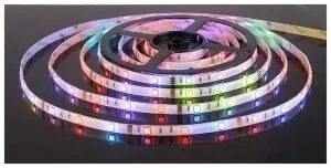 Лента светодиодная 5050 SMD, RGB, 12V, 7.2W, 30LED, IP65, L-5000 мм