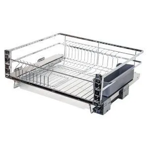 Посудосушитель в нижнюю базу LS1/600CK/D/F, в модуль 600 мм, 538х460х145 мм, с довод.,плоский пруток
