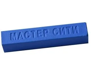 Воск мебельный мягкий, цвет - голубой