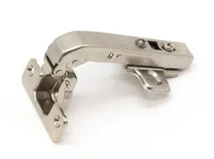 Мебельная петля 90°, Clip-on, самозакрывающаяся, с ответной планкой H-0