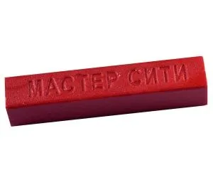Воск мебельный мягкий, цвет - рубин