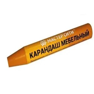 Карандаш мебельный, цвет - оранж