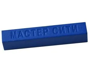Воск мебельный мягкий, цвет - синий