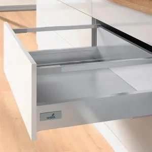 Комплект короба INNOTECH ATIRA, полного выдвижения, с SILENT SYSTEM, Н176, NL420, релинги, серый
