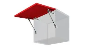 Газовый лифт, 80N, цвет - серый