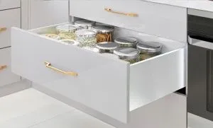 AXIS PRO, комплект среднего ящика B, 450 мм, Н-120 мм, цвет - белый