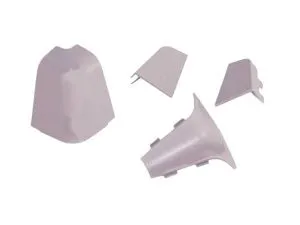 Комплект фурнитуры к плинтусу РИО, цвет - серый