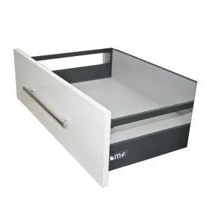Престижбокс Tango Box, средний, 450 мм, графит, задняя стенка - 151 мм