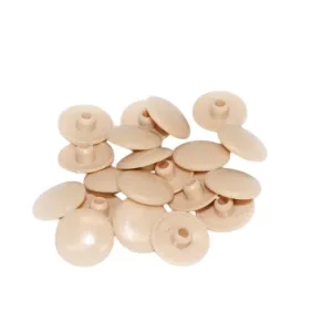 Заглушка пластиковая для эксцентрика, цвет - бежевый